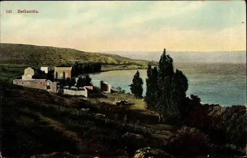 Ak Bethsaida Israel, Ortsansicht, Häuser