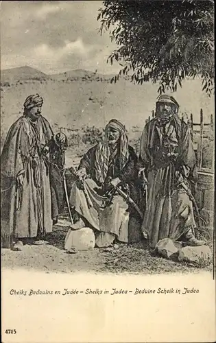 Ak Israel, Beduine Scheik in Judea