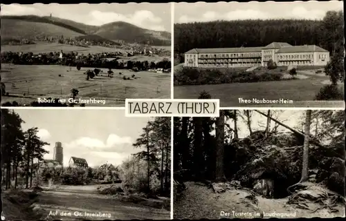 Ak Tabarz im Thüringer Wald, Großer Inselsberg, Theo-Neubauer-Heim, Torstein im Lauchagrund