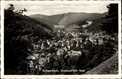 Ak Sitzendorf in Thüringen, Panorama