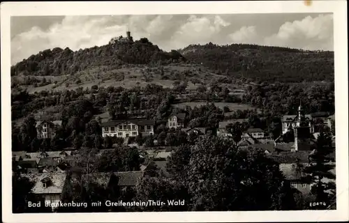 Ak Bad Blankenburg in Thüringen, Burg Greifenstein