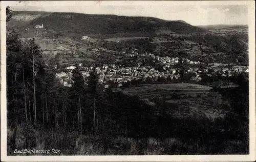 Ak Bad Blankenburg in Thüringen, Gesamtansicht