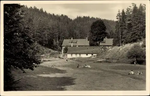 Ak Saalfeld an der Saale Thüringen, Jugendherberge Neue Mühle