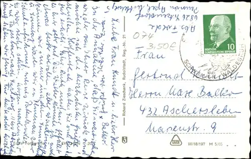 Ak Sitzendorf in Thüringen, Panorama