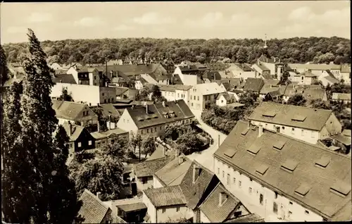Ak Frohburg in Sachsen, Blick über die Dächer der Stadt
