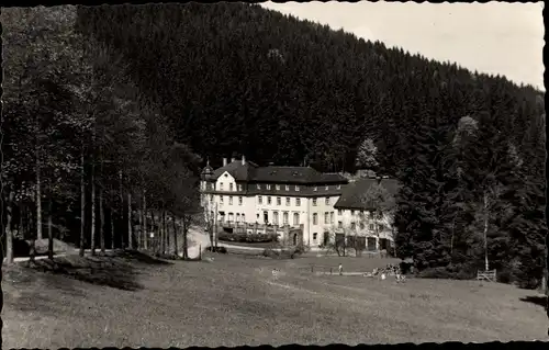 Ak Crottendorf im Erzgebirge, FDGB Erholungsheim Wolfner Mühle, Kurheim