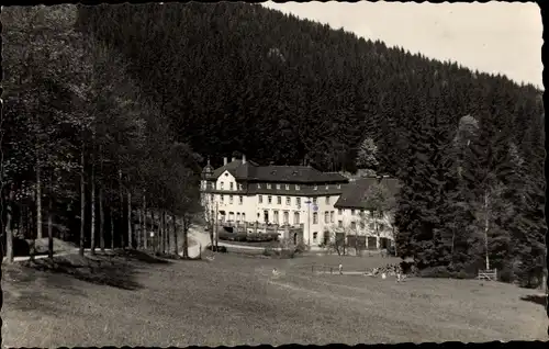 Ak Crottendorf im Erzgebirge, FDGB Erholungsheim Wolfner Mühle