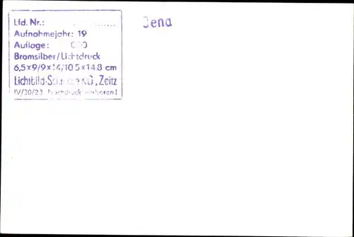 Ak Jena in Thüringen, Stadtpanorama