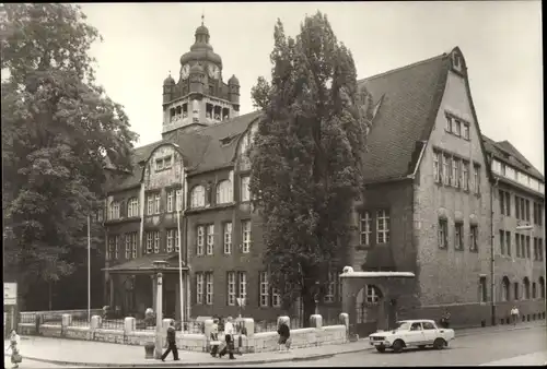 Ak Jena in Thüringen, Friedrich Schiller Universität, Auto