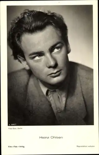 Ak Schauspieler Heinz Ohlsen, Portrait