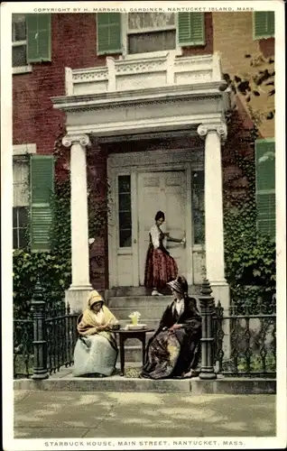 Ak Nantucket Massachusetts USA, Main Street, Starbuck House
