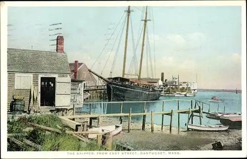 Ak Nantucket Massachusetts USA, The Skipper, aus Easy Street
