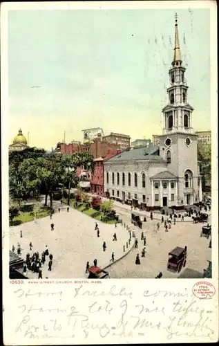 Ak Boston Massachusetts USA, Park Street Church