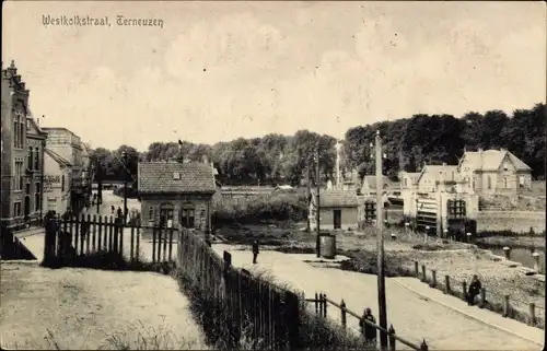 Ak Terneuzen Zeeland Niederlande, Westkolkstraat