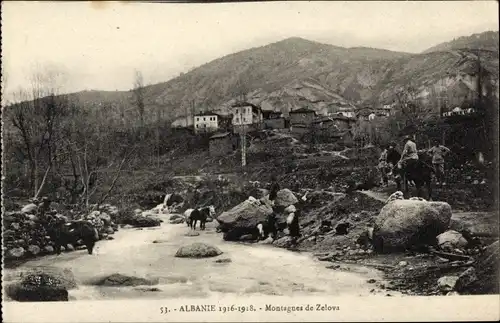 Ak Albanien, Montagnes de Zelova