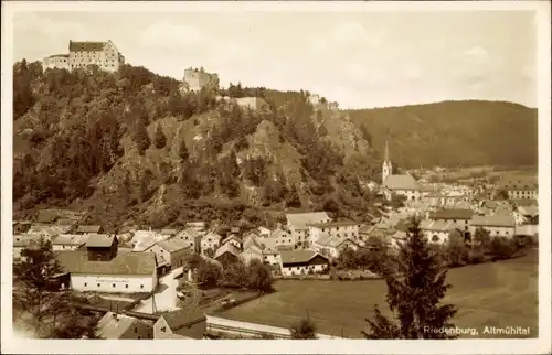 Ak Riedenburg in Niederbayern, Altmühltal, Gesamtansicht