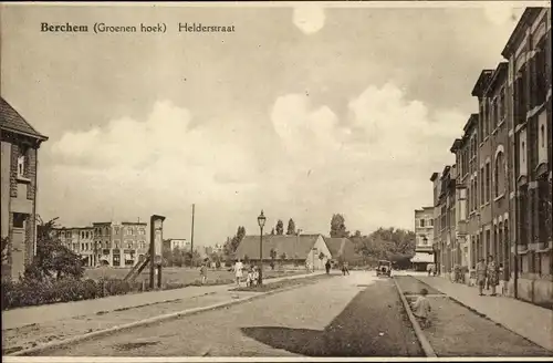 Ak Berchem Flandern Antwerpen, Helderstraat