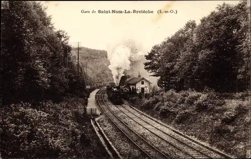 Postleitzahl Saint Nom la Bretèche Yvelines, La Gare