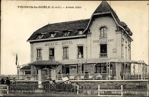 Ak Toussus le Noble Yvelines, Aviatic Hotel, Restaurant