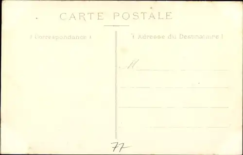 Ak Rozoy in Brie Seine et Marne, Porte und Faubourg de Gironde