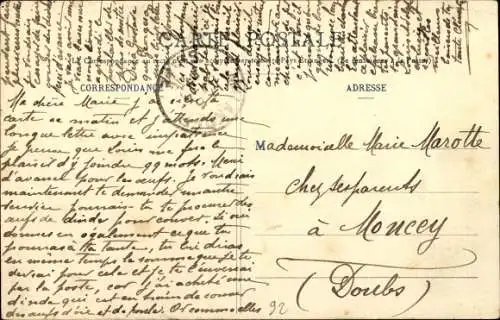 Ak Malakoff Hauts de Seine, Rue Beranger, Restaurant