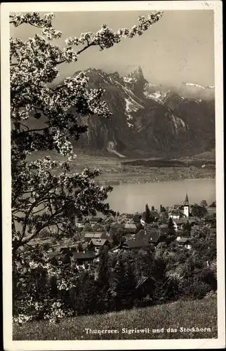 Ak Thunersee Kanton Bern, Sigriswil, Stockhorn