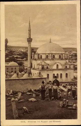 Ak Bitola Monastir Mazedonien, Moschee, Kuppel, Minarett