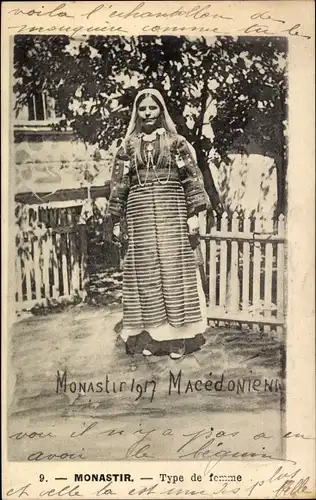 Ak Bitola Monastir Mazedonien, Frauentyp