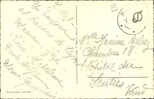 Ak Nyon, Kanton Waadt, Gesamtansicht