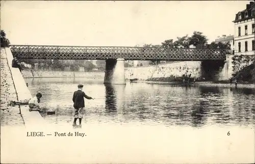 Ak Lüttich Lüttich Wallonien, Pont de Huy