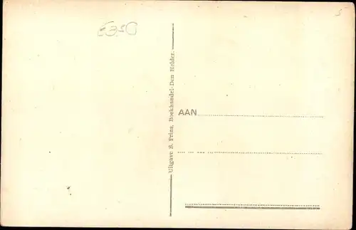 Ak Hr. Ms. BK, Niederländisches Kriegsschiff