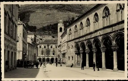 Ak Dubrovnik Kroatien, Placa Kr. Tomislava