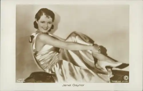 Ak Schauspielerin Janet Gaynor, Portrait