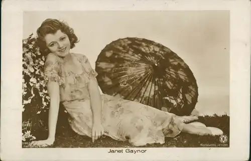 Ak Schauspielerin Janet Gaynor, Portrait