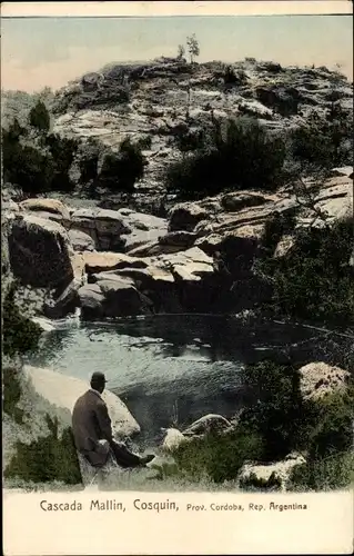 Ak Cosquin Argentinien, Mallin Wasserfall