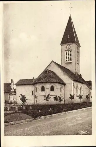 Ak Apremont la Forêt Meuse, Kirche