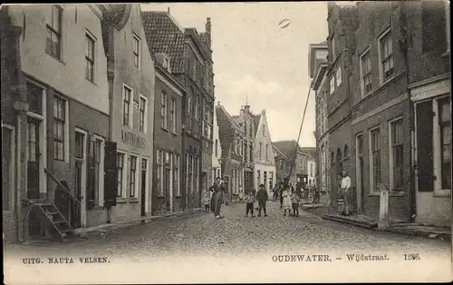 Ak Oudewater Utrecht Niederlande, Wijdstraat