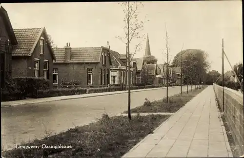 Ak Langweer Friesland Niederlande, Oasingaleane