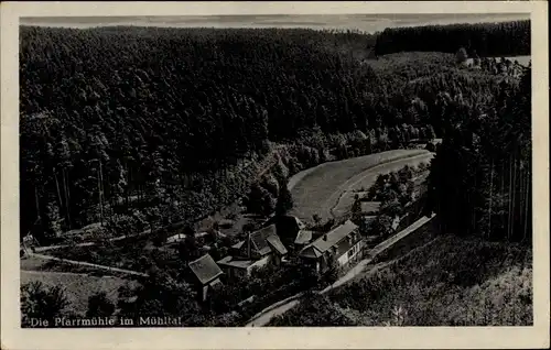 Ak Eisenberg in Thüringen, Mühltal, Pfarrmühle