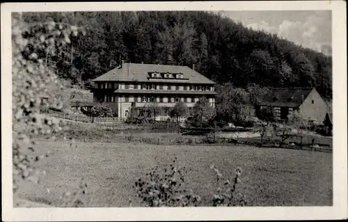 Ak Eisenberg in Thüringen, Amtsschreibermühle, Mühltal