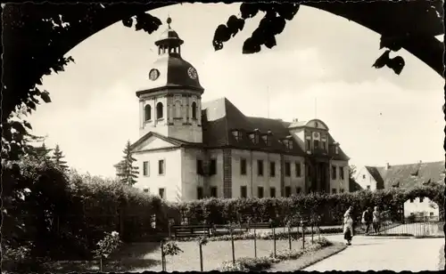 Ak Eisenberg in Thüringen, Schloss, Park