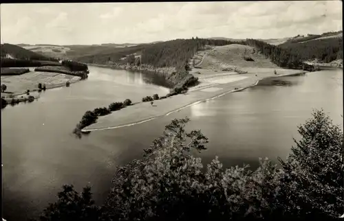 Ak Saale Orla Kreis, Bleilochtalsperre, Saaletalsperre, Stausee, Agnesruhe