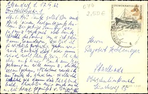 Ak Sitzendorf in Thüringen, Panorama vom Ort