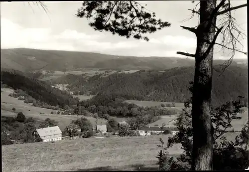 Ak Meura im Thüringer Wald, Panorama, Rohrbach