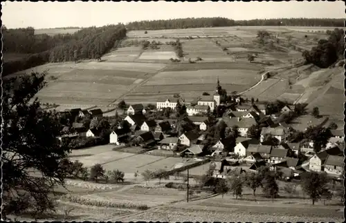 Foto Ak Eineborn in Thüringen, Gesamtansicht