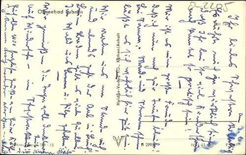 Ak Ostseebad Lubmin Vorpommern, Segelboot, Strand, Haus