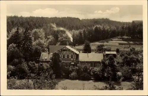 Ak Ernstroda Friedrichroda im Thüringer Wald, FDGB-Ferienheim Otto Heller