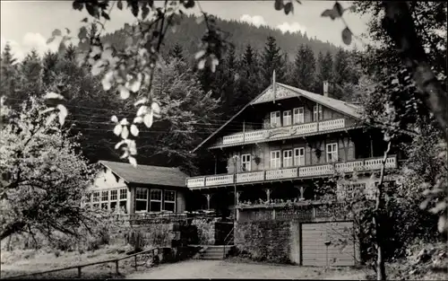 Ak Tabarz im Thüringer Wald, Hotel Schweizerhaus