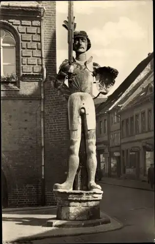 Ak Stendal in der Altmark, Roland-Denkmal