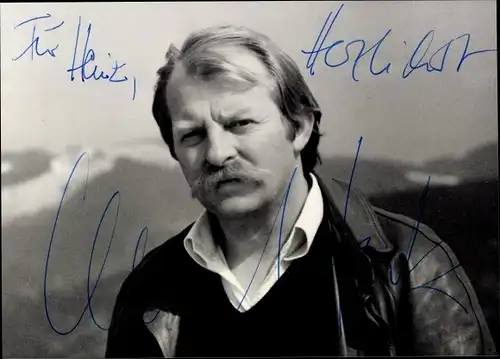 Ak Schauspieler Eberhard Feik, Portrait, Autogramm